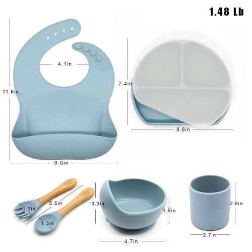 First Feeding Set for Babies-Dishwasher-Safe & Gentle on Gums