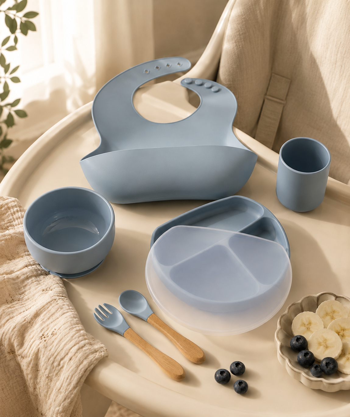 Silicone First Feeding Essentials Set