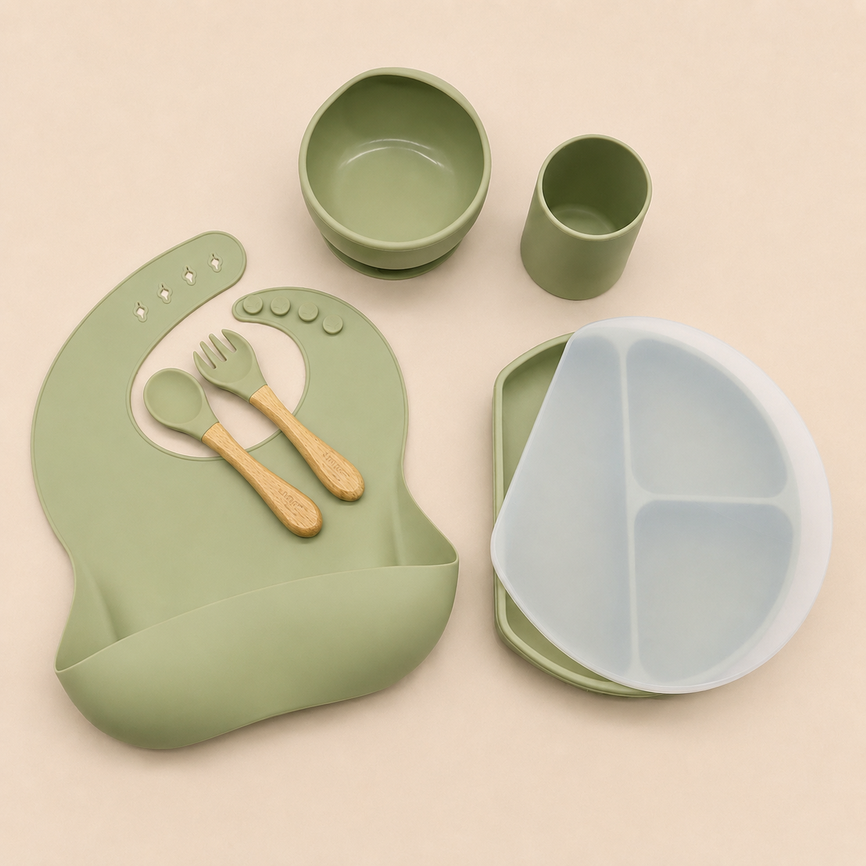 Silicone First Feeding Essentials Set