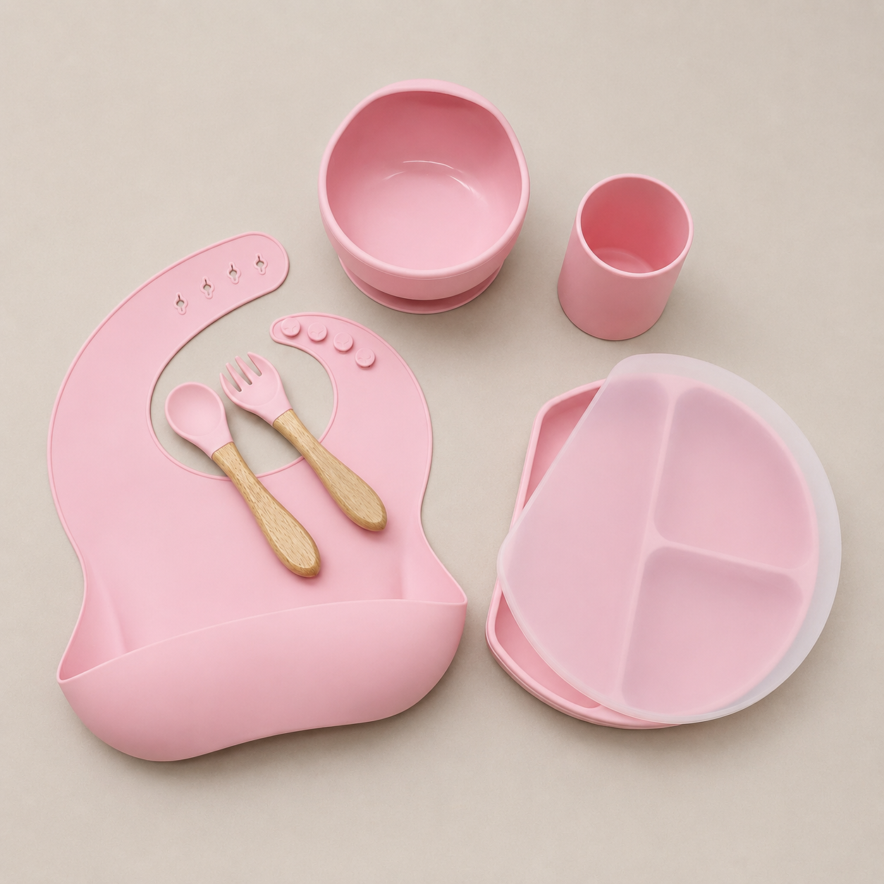 Silicone First Feeding Essentials Set