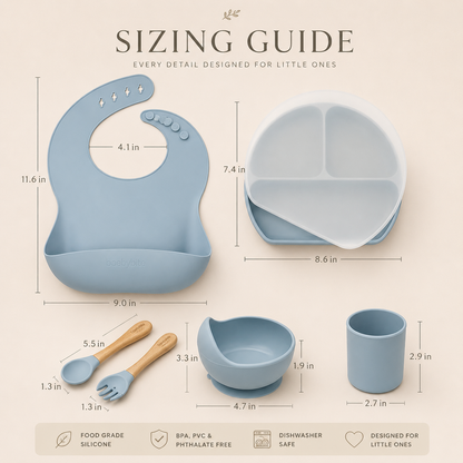 Silicone First Feeding Essentials Set